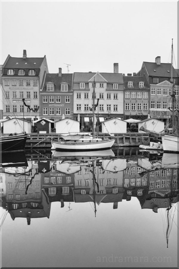 Nyhavn waterfront canal in Copenhagen