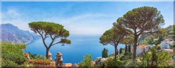 View from the famous Italian town, Ravello