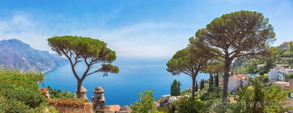 View from the famous Italian town, Ravello