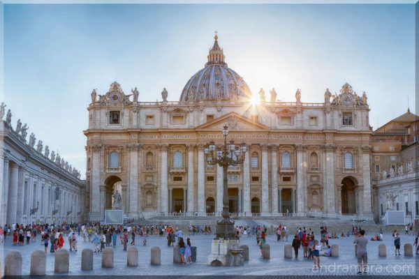 Saint Peter Basilica in Vatican during the day